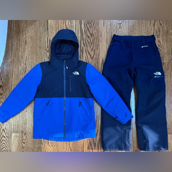 The North Face Boys First Tracks Snow Suit (Ski Jacket And Pants Size L 14/16) - Picture 2 of 12